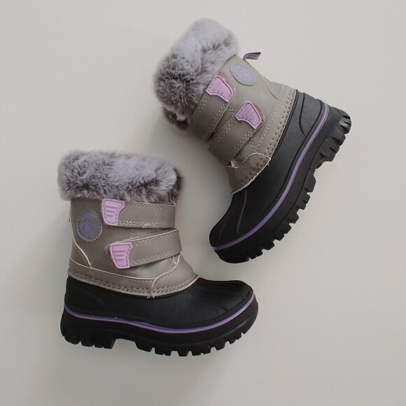Joe Fresh Faux-Fur Winter Boots size 8 - Picture 11 of 11
